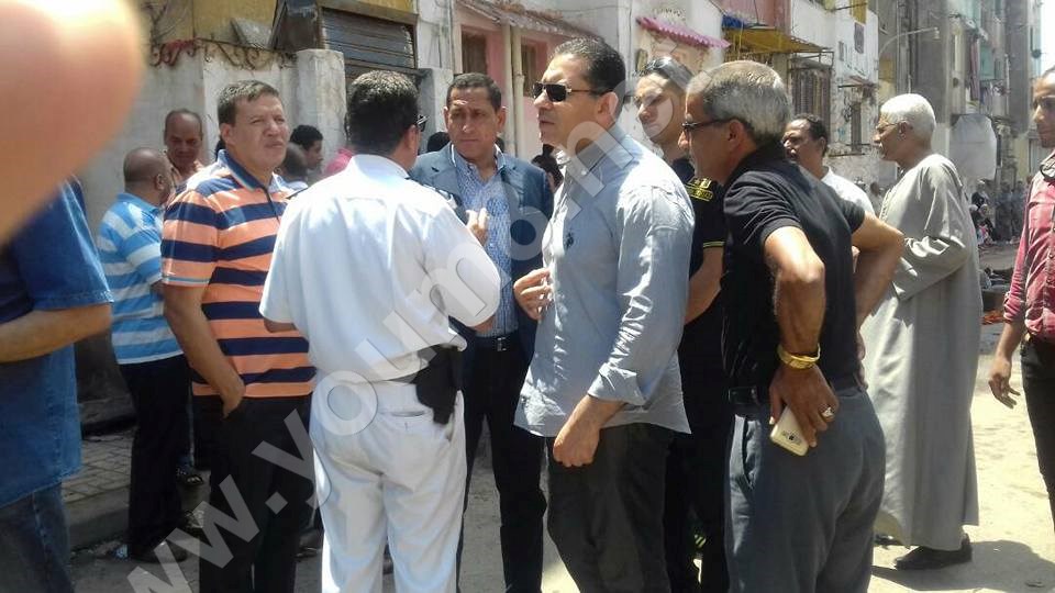 السيطرة على حريق هائل بمساكن القباري بغرب الإسكندرية