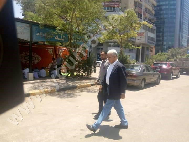 قناة الجزيرة "مظاهرات حاشدة بمصطفى محمود بزعامة حمدين صباحي"