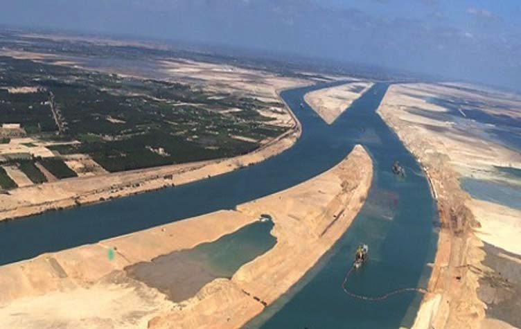 الخير تأتي بالجملة من قناة السويس