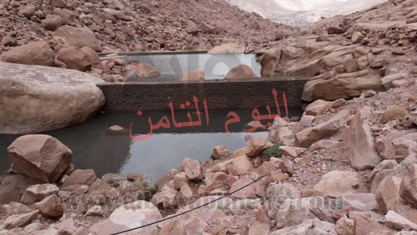 الري تخزين 1.5 مليون متر مكعب من مياه السيول بجنوب سيناء والبحر الأحمر