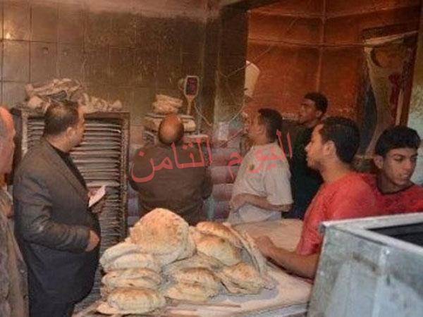 المنيا :ضبط 50 قضية تموينية في حملة على المخابز