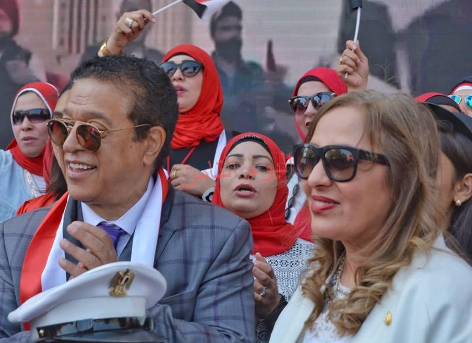 النائب محمد المسعود ومظاهرة حب مصر داخل مبنى التليفزيون المصري بماسبير