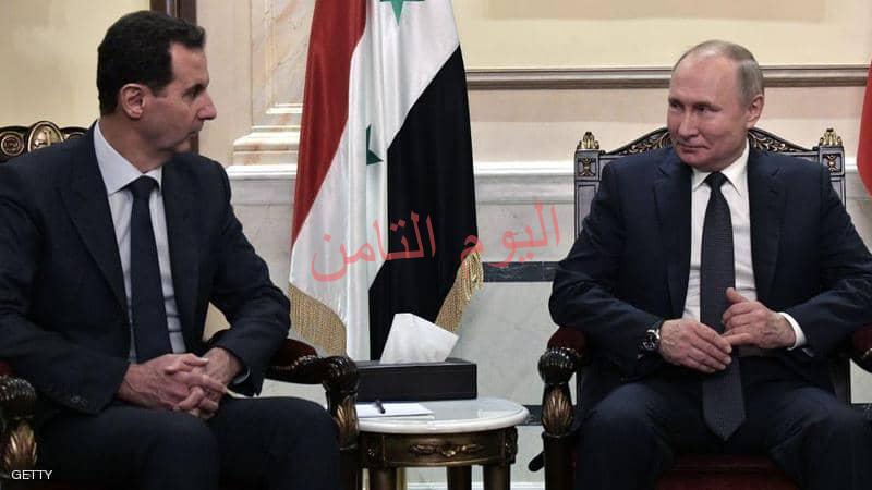 الأسد يشيد باتفاق وقف إطلاق النار في إدلب.. ويشكر بوتن