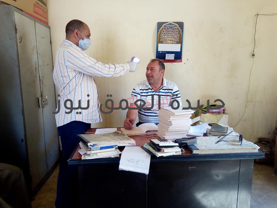 مباردة الاطمئنان على سلامة وصحة العاملين بشركه مطاحن مصرالعليابقنا