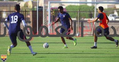 الجونة يواصل تدريباته استعداداً لاستئناف الدورى.