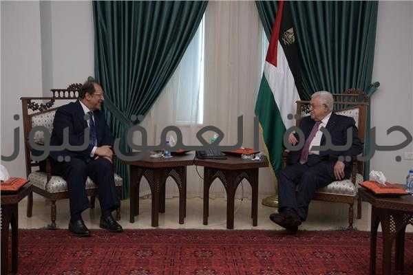 بتكليف من الرئيس.. عباس كامل ينقل لأبو مازن تأكيد «السيسي» دعم مصر للقضية الفلسطينية