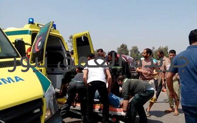 وفاة سيدة وإصابة 6 أشخاص في حادث تصادم بمطروح