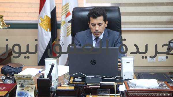 وزير الرياضة يتواصل مع حمدتو... *صبحى للبطل المصرى ...اتخذوا من دعم الرئيس السيسي حافزاً لكم لتحقيق إنجازات غير مسبوقة*