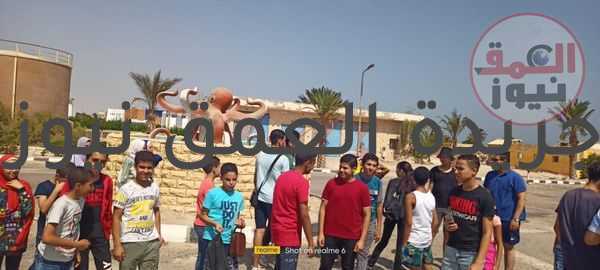 1500 طليع من مختلف المحافظات يشاركون فى معسكرات وزارة الشباب الصيفية بالغردقة