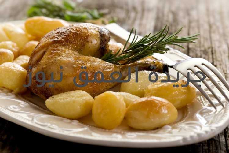 صينية الدجاج والبطاطس