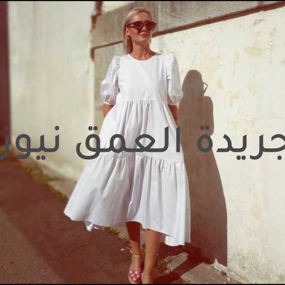 موديلات فستان زارا الابيض