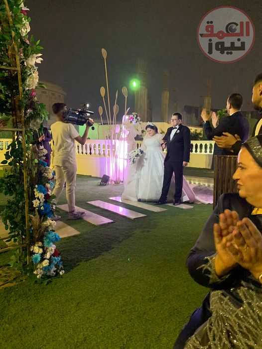 حفل زفاف كريمة الإعلامي القدير دكتورعبد الله مباشررئيس الاتحاد العام للمصريين بالخارج فرع رومانيا