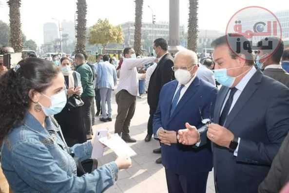 وزير التعليم العالي يتابع تنفيذ قرارات مجلس الوزراء بمنع دخول غير المطعمين للجامعات