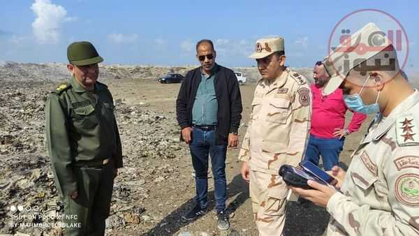 استمرار العمل فى إنهاء مشكلة الحريق خلف الجبانات إزالة مخازن تعدى على أملاك الدولة ببورسعيد