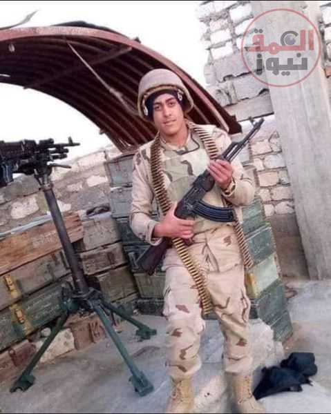 محافظ بني سويف يؤدي واجب العزاء في وفاة الشهيد مُجنًد" أحمد رجب بكري "