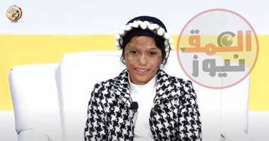 بسملة محمد تحقق حلمها وتحلق فى سماء القاهرة مستقلة طائرة عسكرية