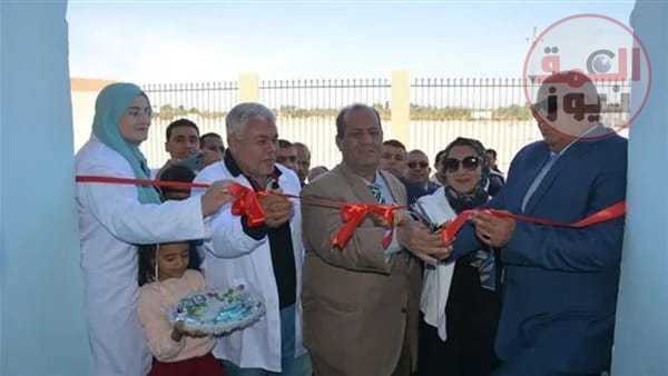محافظ الوادي الجديد يفتتح الوحدة البيطرية بقرية 30 يونيو بتكلفة 4 مليون جنية (العمق نيوز)
