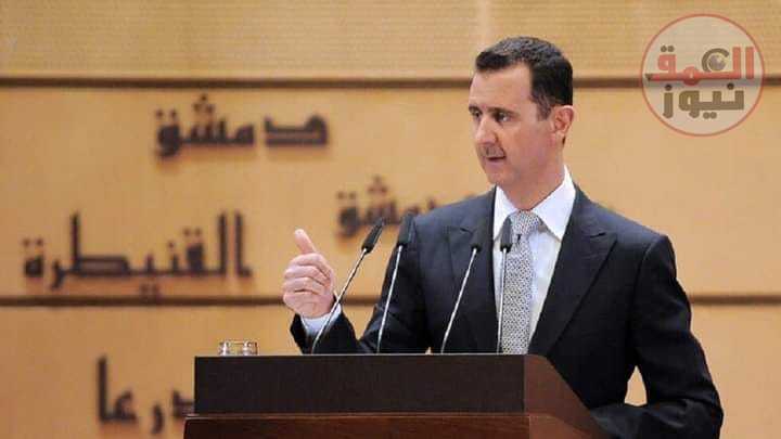 بلومبرغ: روسيا وتركيا والإمارات اتفقت على الاعتراف بشرعية الرئيس الأسد .