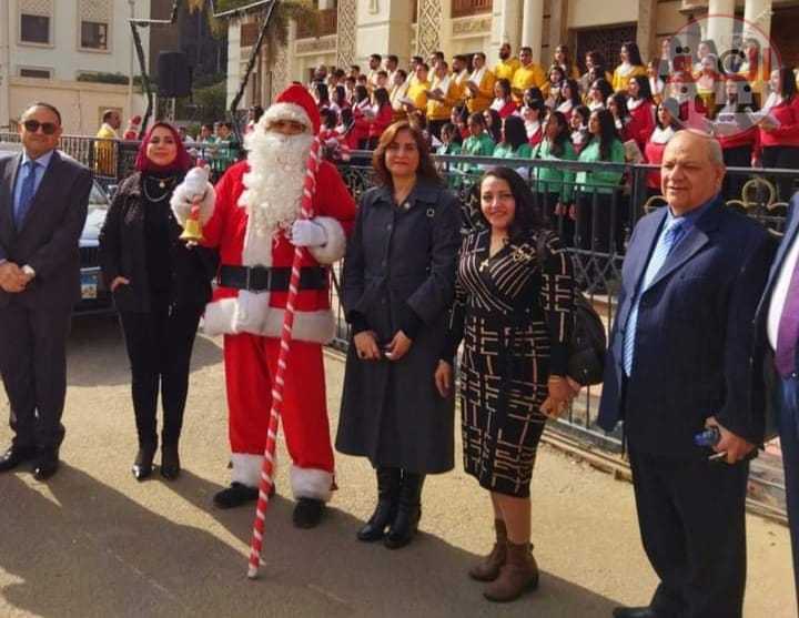 " وفد القومى للمرأة " يشارك الاحتفال بعيد الميلاد المجيد بالكاتدرائية المرقسية بالعباسية (العمق نيوز)