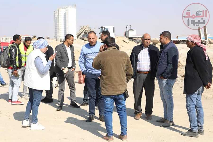 الشرشابى يتفقد أعمال رفع تراكمات البناء بمنطقه جاردينيا في تقاطع شارع الميثاق بشرق القاهره