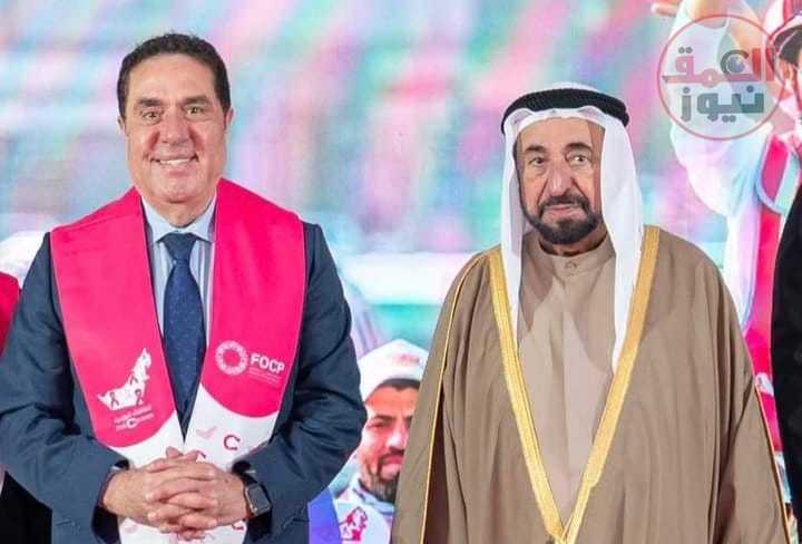" فتحي عفانة " يشهد فعاليات مسيرة فرسان القافلة الوردية بنسختها 11 بحضور حاكم الشارقة