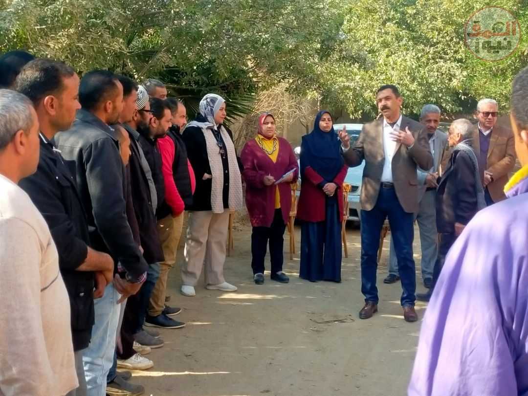 بالصور مياه الفيوم. تنفيذ ندوات توعية للعاملين بمركز طاميه