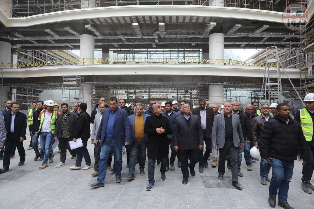 وزير النقل مساحة المحطة 57 فدان بواقع 3 أضعاف محطة رمسيس وموقعها استراتيجي يربطها مع وسائل النقل المختلفة لخدمة جمهور الركاب