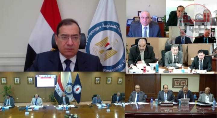 عتماد الموازنات التخطيطية لشركتى بدر الدين للبترول ورشيد والبرلس للغاز 2023/2024
