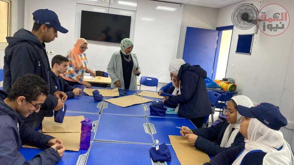 مدرسة we للاتصالات بالإسكندرية تشهد ورش فنية لثقافة الطفل