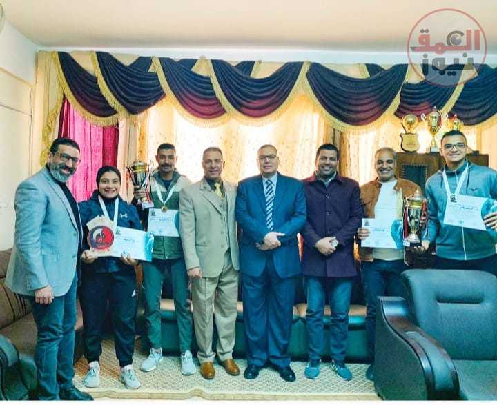 " جامعة الوادى الجديد " تشهد مراسم تكريم الفائزين فى دورة الألعــاب التـخصصية