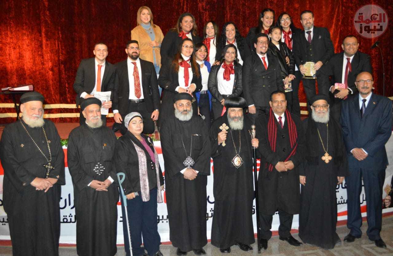 مطرانية الاقباط الارثوذكس تقيم احتفالية " فرحة مصر " ببورسعيد