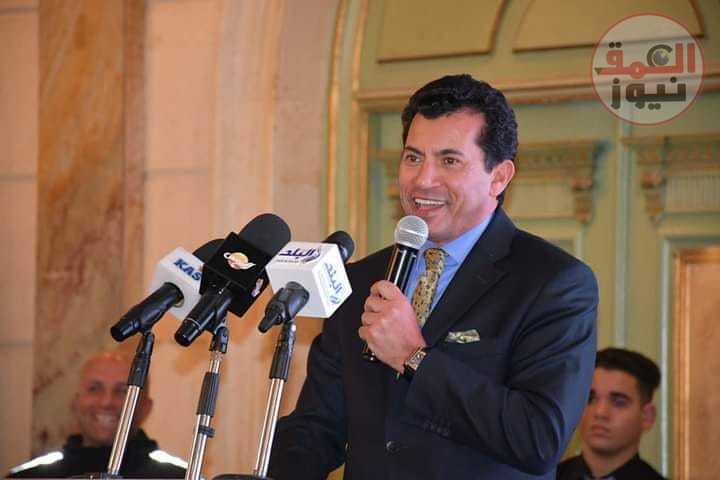 د حُزين شكراً رئيس الوزراء وزير الشباب والرياضة للثقة نعد بالمزيد من أجل مصر