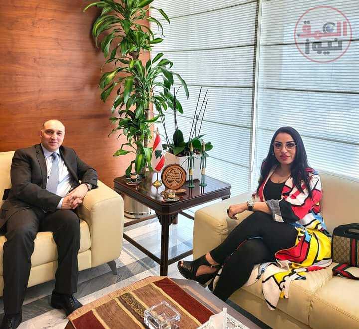 القنصل اللبناني في السعودية – جدة يستقبل رئيس نادي تايغر للأعمال د عبير فرح