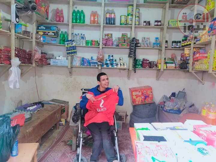 احمد مصطفي فتحى ابوسعيفه من، ذوى الاعاقه