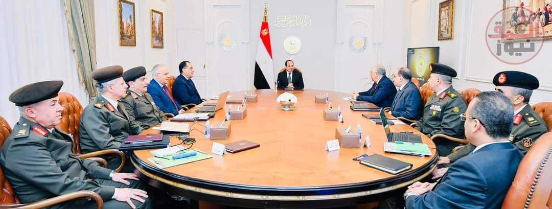 الرئيس السيسي : يتابع المشروع القومي للإنتاج الزراعي واستصلاح الأراضي في الدلتا الجديدة
