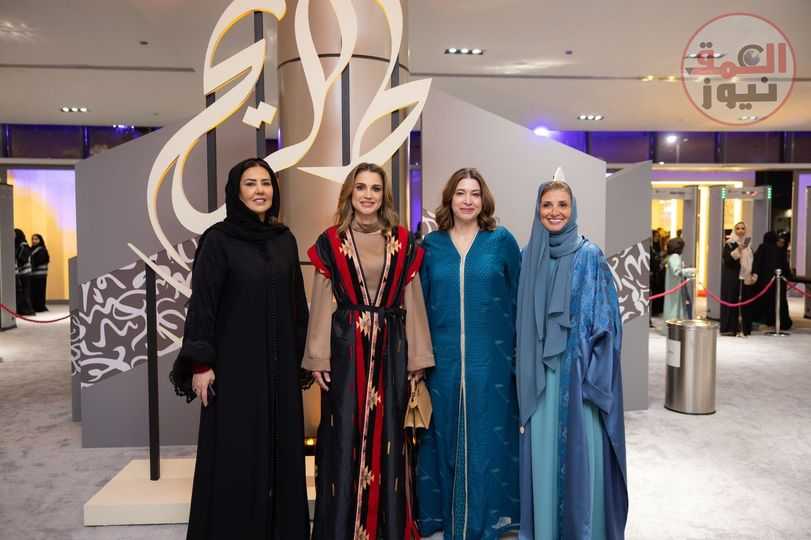 الملكة رانيا العبدالله تشهد مراسم افتتاح معرض"بساط الريح" بمشاركات عربية ودولية