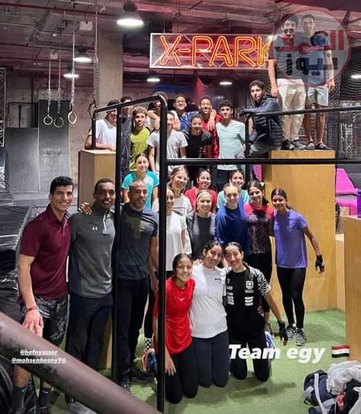 المنتخب المصرى للخماسى الحديث يبدأ التدريب علي اختراق "الضاحية بالموانع "