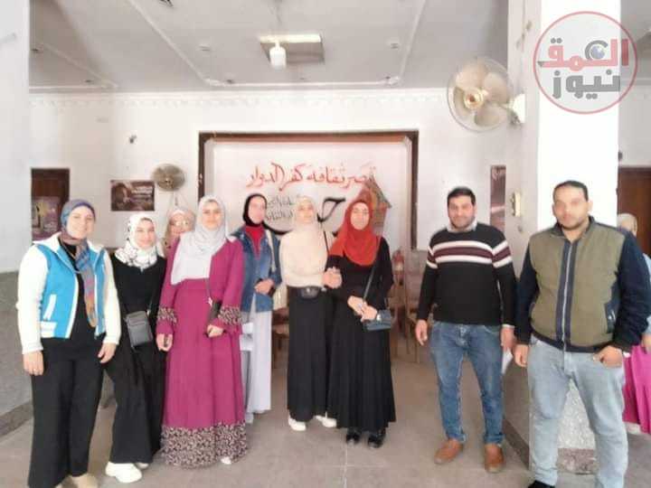 كفر الدوار تتزين بشقائق الرجال لمحو الأمية الرقمية