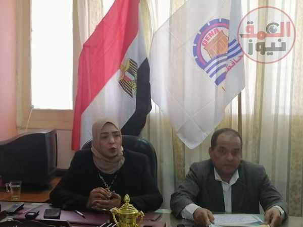 " رشاد " تكرم الفائزين بمسابقة أجمل طابور والراوى الصغير بديوان الإدارة