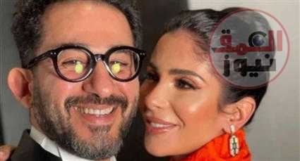 بعد أزمة مسلسل "تحت الوصاية".. أحمد حلمي يدعم زوجته منى زكي