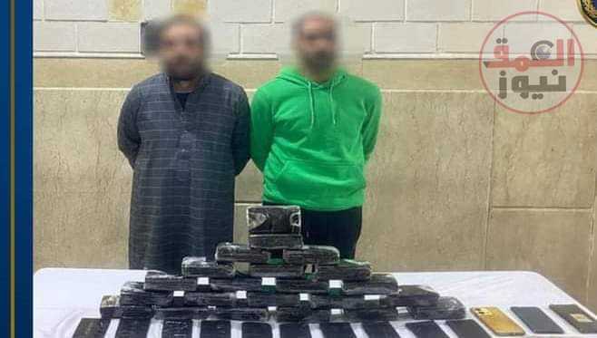 حبس المتهمين بحيازة 120طربة حشيش ببلبيس بالشرقية