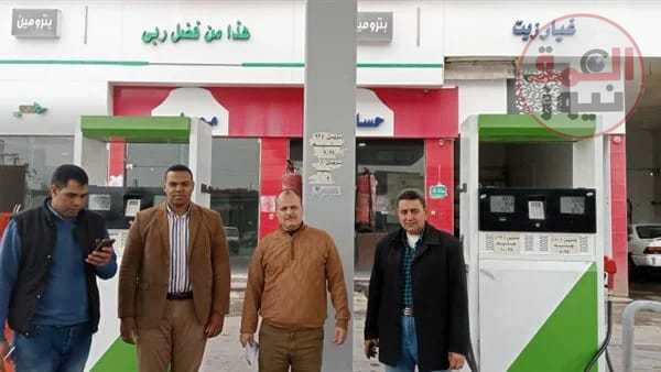 ضبط محطة تموين سيارات قامت بالتصرف في كمية ٥٢ ألف لتر سولار وبنزين