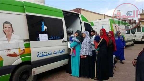 قافلة طبية مجانية للكشف وإجراء تحاليل لـ ١٩٠ مواطن بالدلنجات