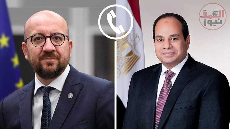 السيد الرئيس يتلقى أتصالا من رئيس المجلس الأوروبي