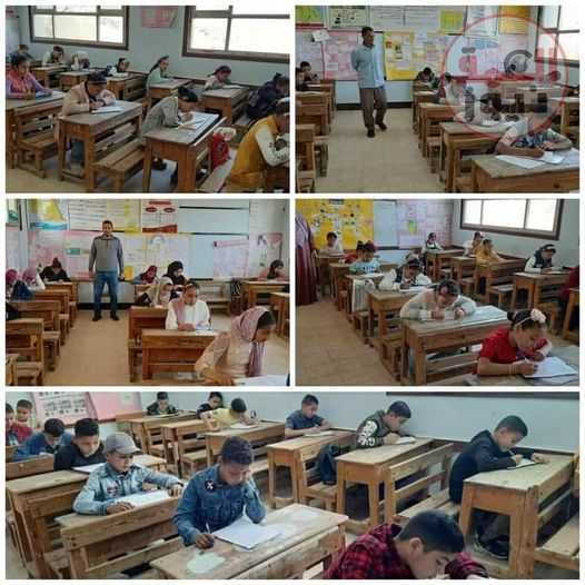 انطلاق إمتحانات الفصل الدراسي الثاني لصفوف النقل للمرحلة الإبتدائية بالبحيرة