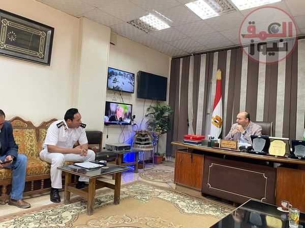 رئيس مركز ومدينة ابشواي وإدارة المرور يبحثان تركيب كاميرات رصد وإشارات مرور للقضاء على ظاهرة السير عكس الاتجاه