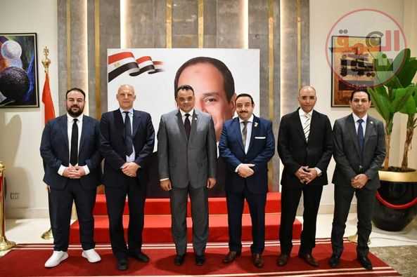 وزير الشباب والرياضة يبحث مع وفد ألمانى سبل التوسع فى الاستثمار بقطاعى الشباب والرياضة بمصر