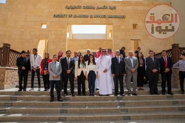 الرئيس التنفيذي للصندوق السعودي للتنمية يزور جامعة الملك سلمان الدولية في مصر