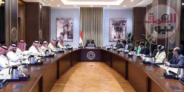 رئيس الوزراء يلتقي وزير الصناعة والثروة المعدنية السعودي والوفد المرافق له
