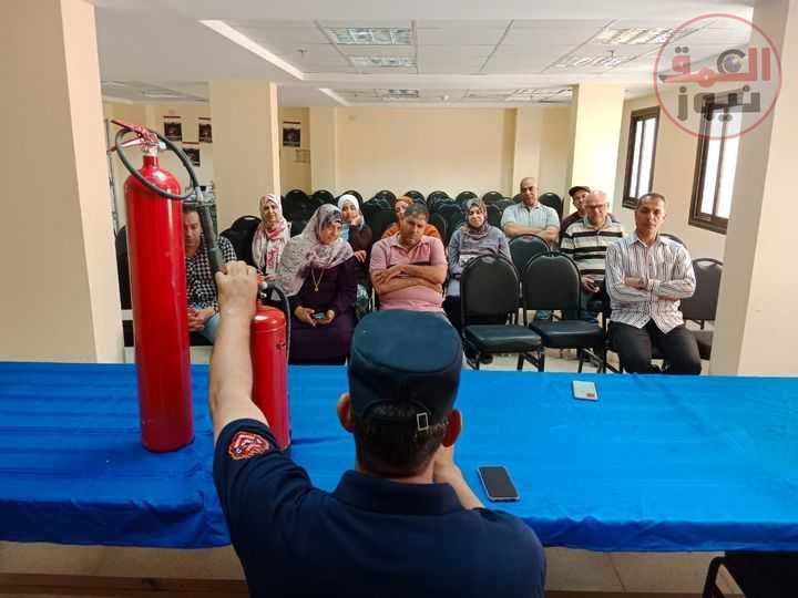 ختام الحماية المدنية بالعريش